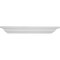Ekena Millwork 22 7/8"W x 16 1/4"P x 2 5/8"H Mini Classic Corner Shelf SH23X16X03 - alternate 3